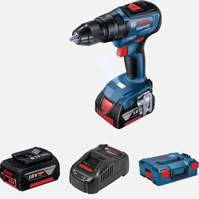 Bosch GSB 18V-50 2 x 5.0 Ah. Darbeli Akülü Vidalama_1