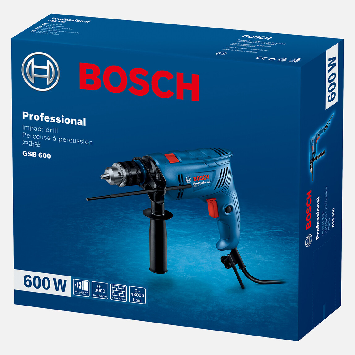 Bosch GSB 600 Darbeli Matkap_1