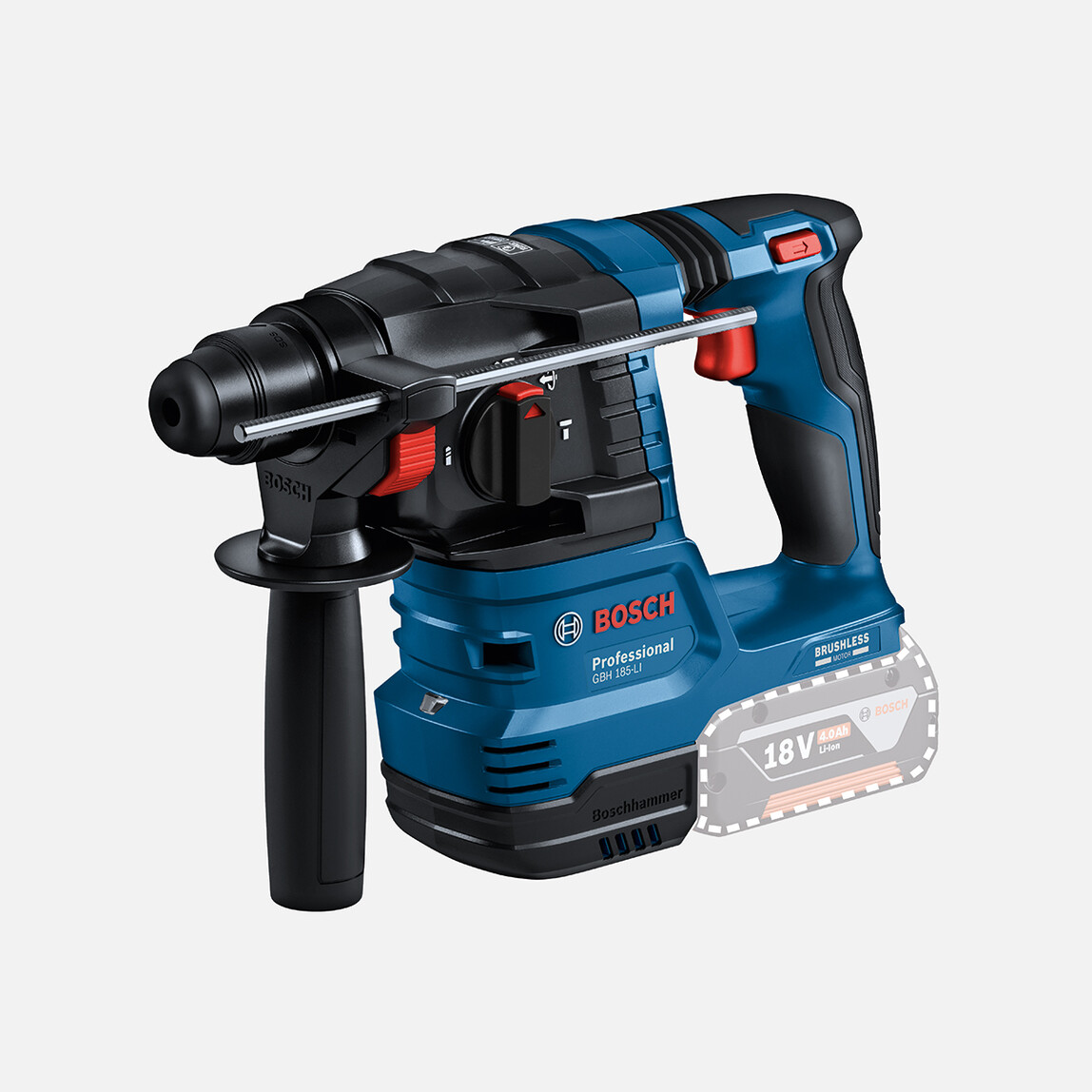    Bosch GBH 185-LI Solo Profesyonel Akülü SDS-Plus Kırıcı Delici (Akü ve Şarj Cihazı Dahil Değildir.) 