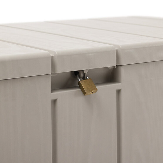 Toomax Multibox Bravo Çok Amaçlı Sandık 270 L Açık Gri