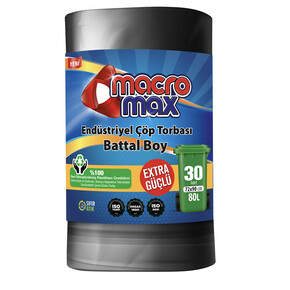 Macromax Endüstriyel Çöp Torbası Battal Boy_3