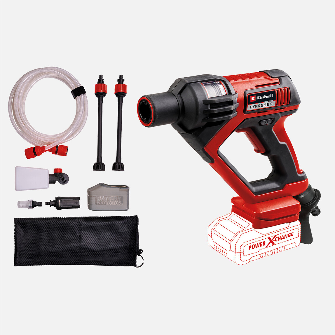    Einhell HYPRESSO 18/24 Li - Solo Akülü Basınçlı Yıkama Tabancası (Akü ve Şarj Cihazı Dahil Değildir.) 