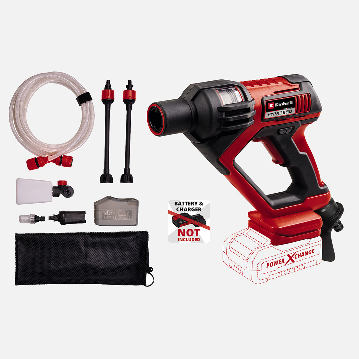    Einhell HYPRESSO 18/24 Li - Solo Akülü Basınçlı Yıkama Tabancası (Akü ve Şarj Cihazı Dahil Değildir.) 