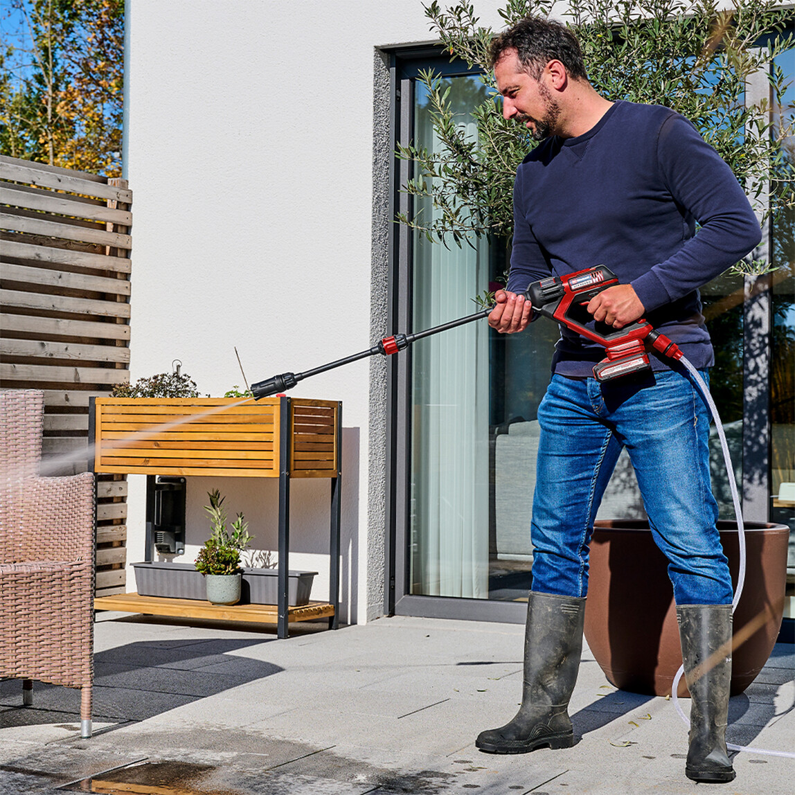    Einhell HYPRESSO 18/24 Li - Solo Akülü Basınçlı Yıkama Tabancası 