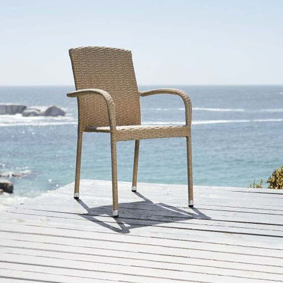 Sunfun Pariso Rattan Sandalye Bej