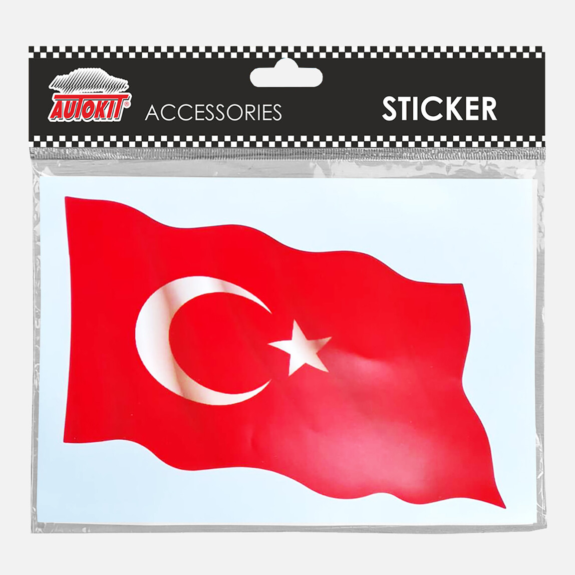 Autokit Oto Sticker Türk Bayrak_0