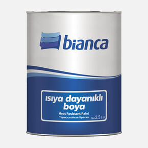 Bianca 2,50 L Isıya Dayanıklı Boya Metalik Gri