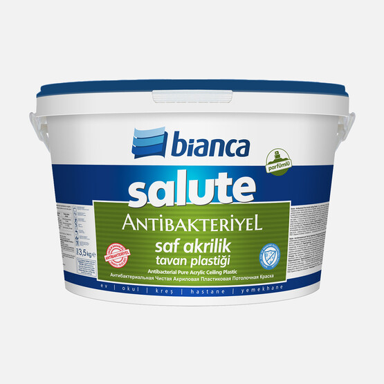 Bianca 3,5 KG Salute Mat Tavan Saf Akrilik Antibakteriyel Boya Beyaz 