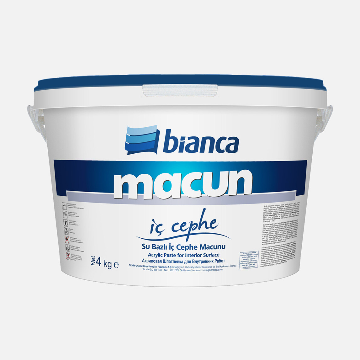 Bianca 4 KG İç Cephe Macunu_0