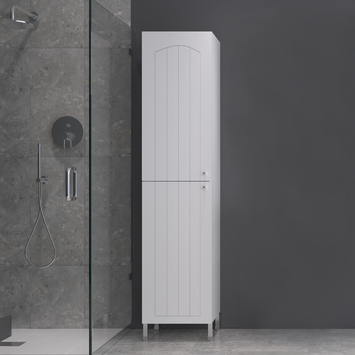    Bonitobagno Riano 40 cm Banyo Boy Dolabı Beyaz 