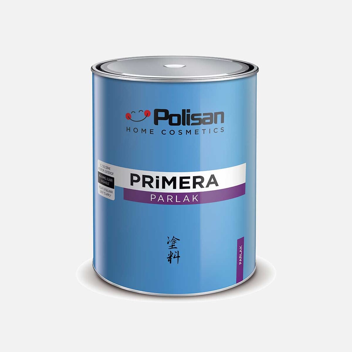    Polisan 0,75 L Primera Sentetik Son Kat Boya Parlak Yeni Kırık Beyaz 