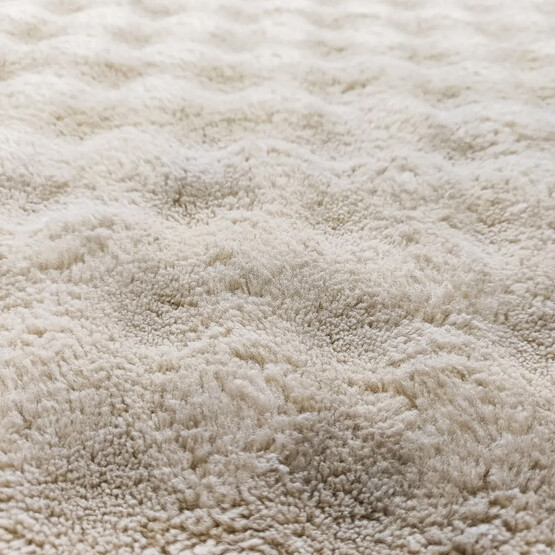 Crea Krem Mantar Post Ebatlı Halı 80x150 cm