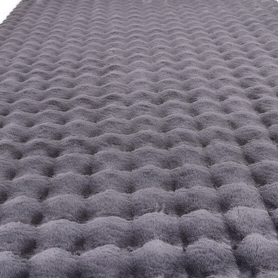 Crea Antrasit Mantar Post Ebatlı Halı 80x150 cm