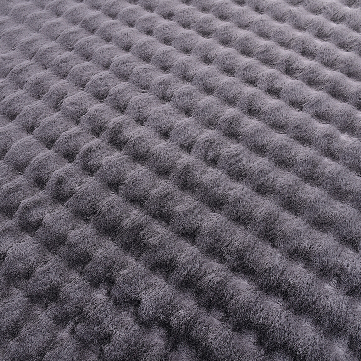    Crea Antrasit Mantar Post Ebatlı Halı 120x180 cm  