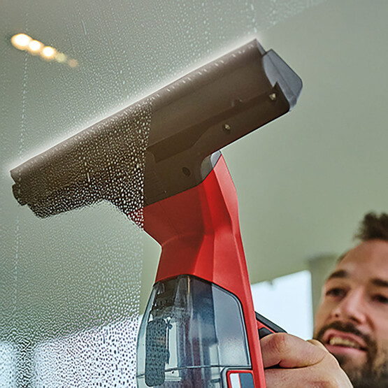 Einhell Brillianto Solo Akülü Cam Temizleme Makinesi (Akü ve Şarj Cihazı Dahil Değildir.)