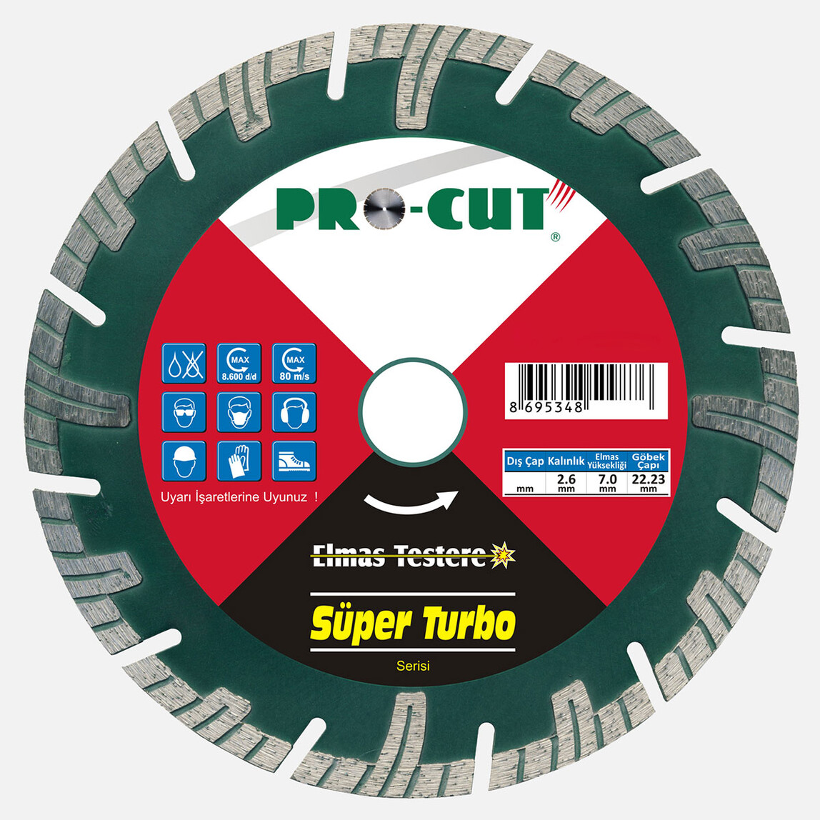    Elmas Testere -125St 50983 Procut 