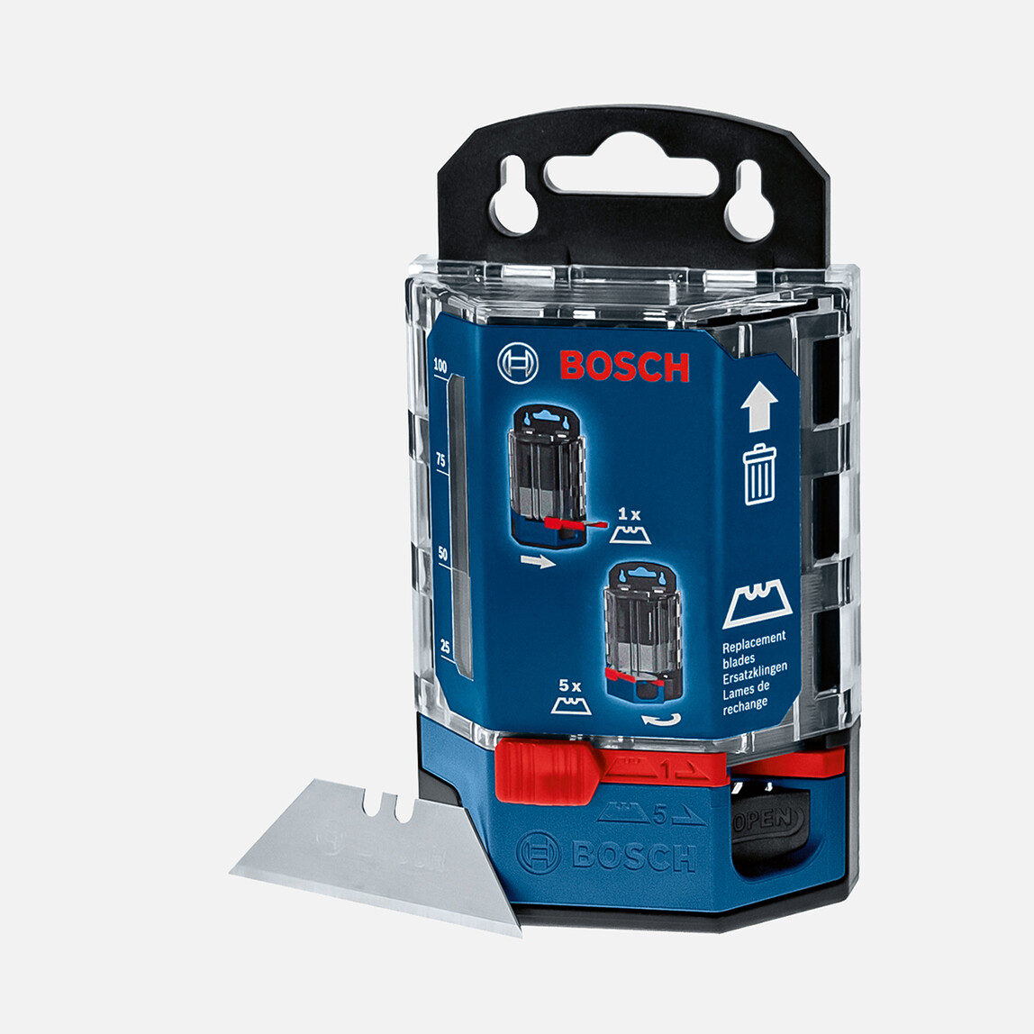 Bosch Profesyonel Maket Bıçağı Yedeği 50 Parça_0