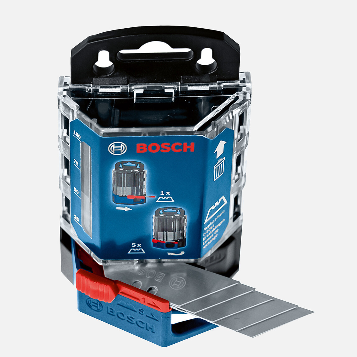 Bosch Profesyonel Maket Bıçağı Yedeği 50 Parça_1