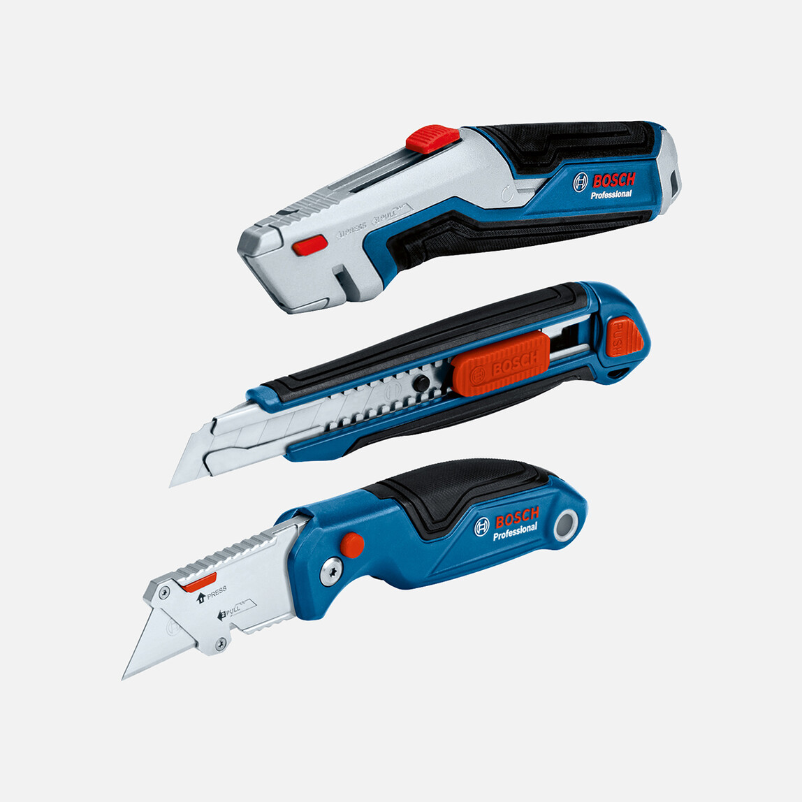 Bosch Profesyonel Maket Bıçağı Set 3 Parça_0