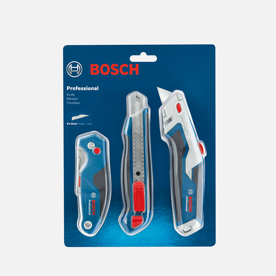 Bosch Profesyonel Maket Bıçağı Set 3 Parça 