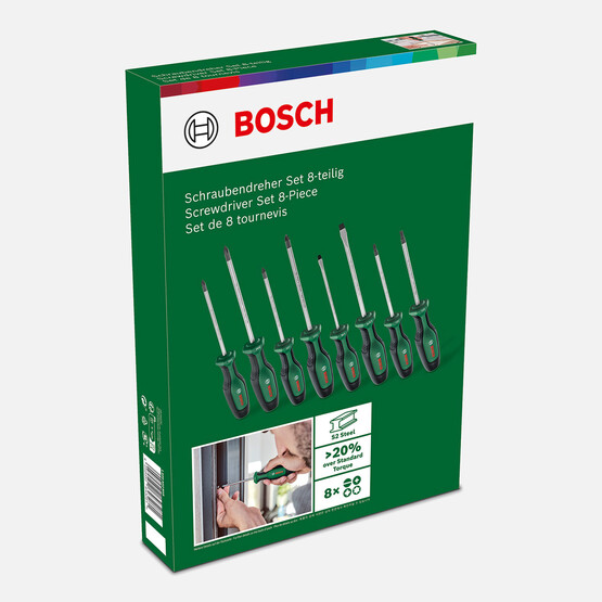 Bosch Tornavida Seti 8 Parça   