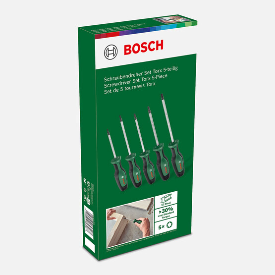 Bosch Torx Tornavida Seti 5 Parça   