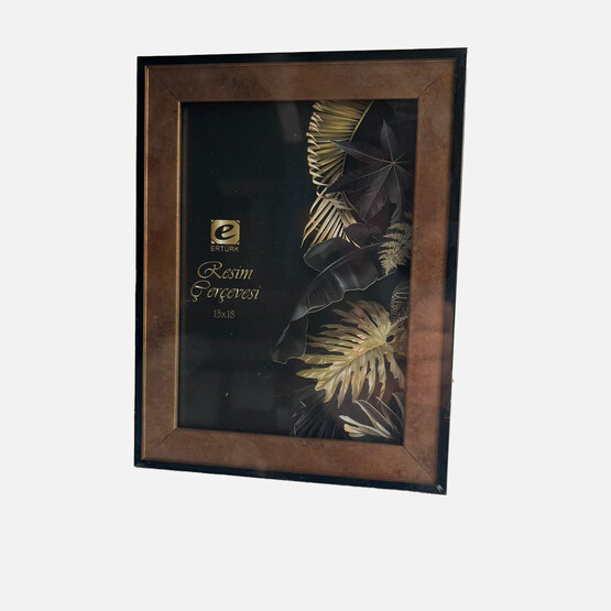Ertürk Masaüstü Çerçeve Altın Siyah 13x18 cm