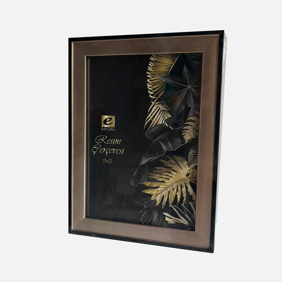 Ertürk Masaüstü Çerçeve Platin Siyah 15x21 cm 