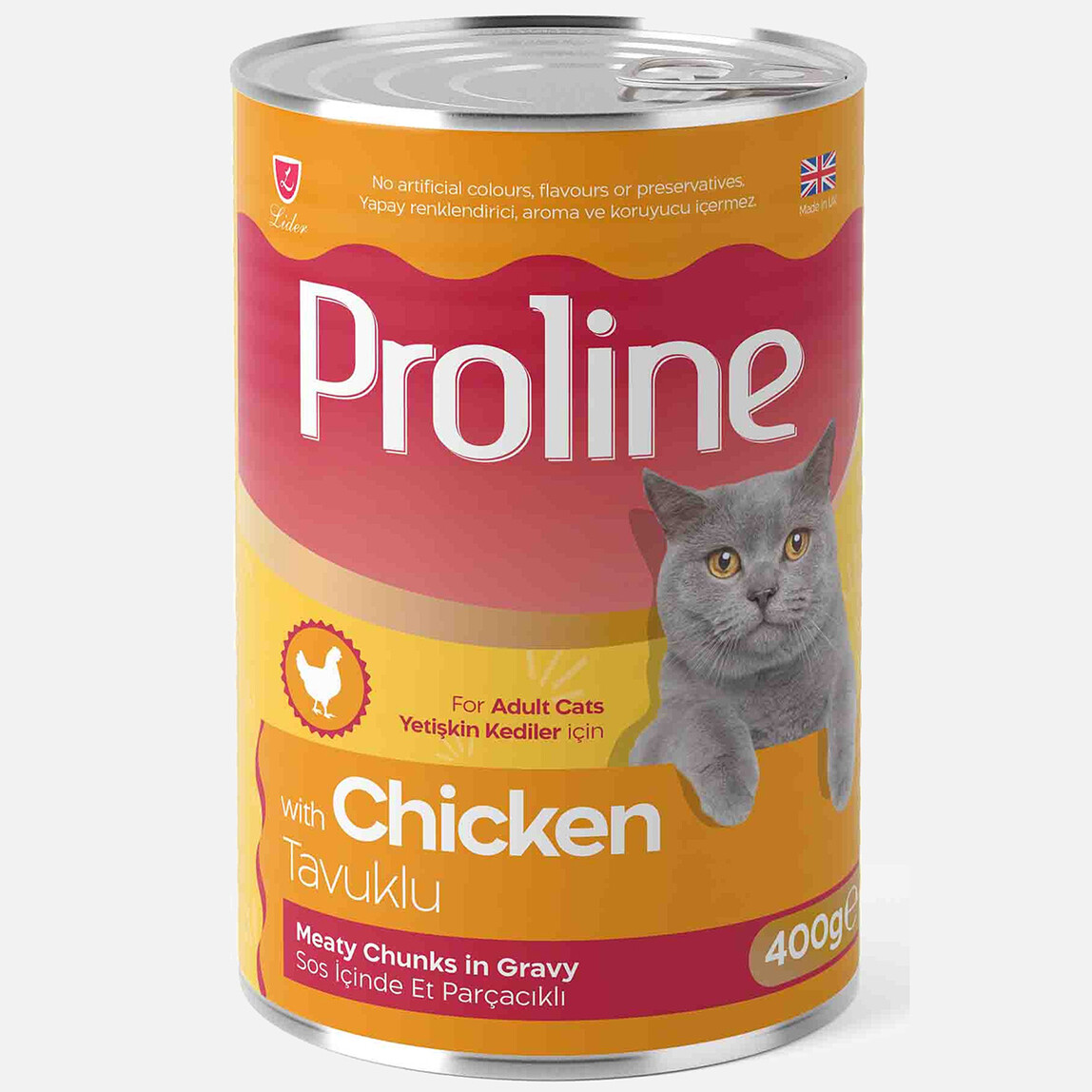    Proline Tavuklu Yetişkin Konserve Kedi Maması  