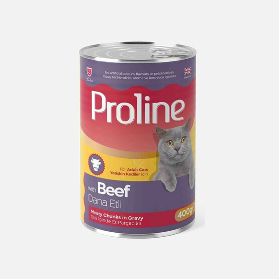 Proline Dana Etli Konserve Yetişkin Kedi Maması 