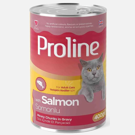 Proline Somonlu Konserve Yetişkin Kedi Maması 