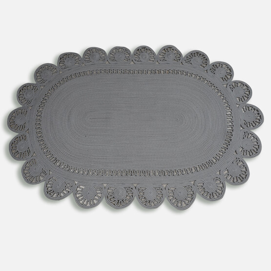 Etc Miray Jüt Halı Gri 120x180 cm