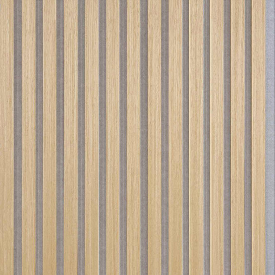 Quanti Dikdörtgen Akustik Duvar Paneli Açık Gri Meşe 52x24x1,8 cm