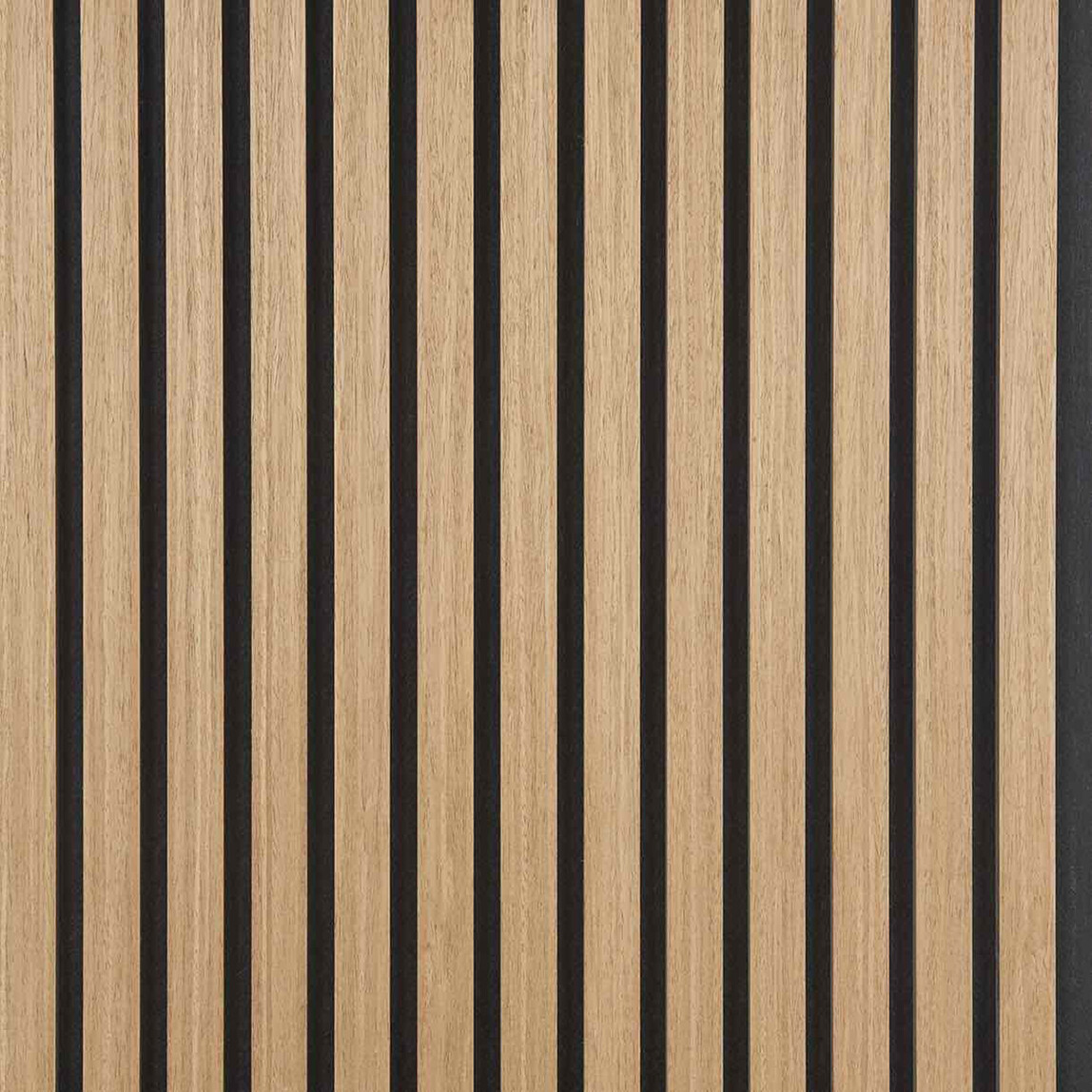    Quanti Dikdörtgen Akustik Duvar Paneli Yağlı Meşe 52x244x1,8 cm 