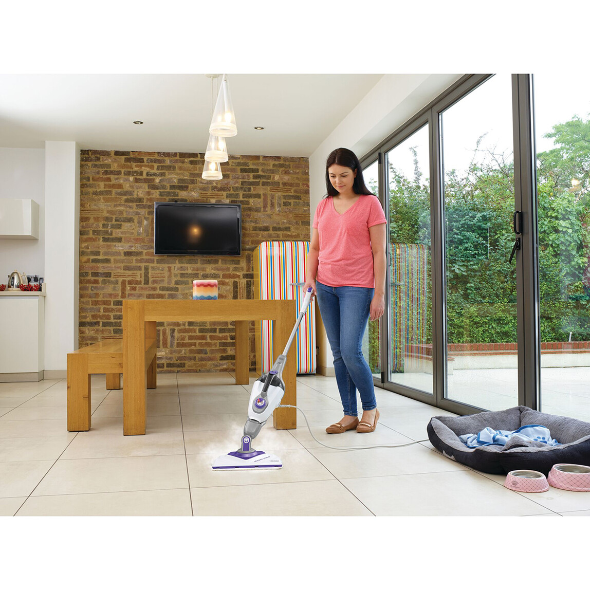    Black&Decker Steam-Mop BHSM1615DSM-QS Autoselect 1600 W Buharlı Mop Temizleyici  