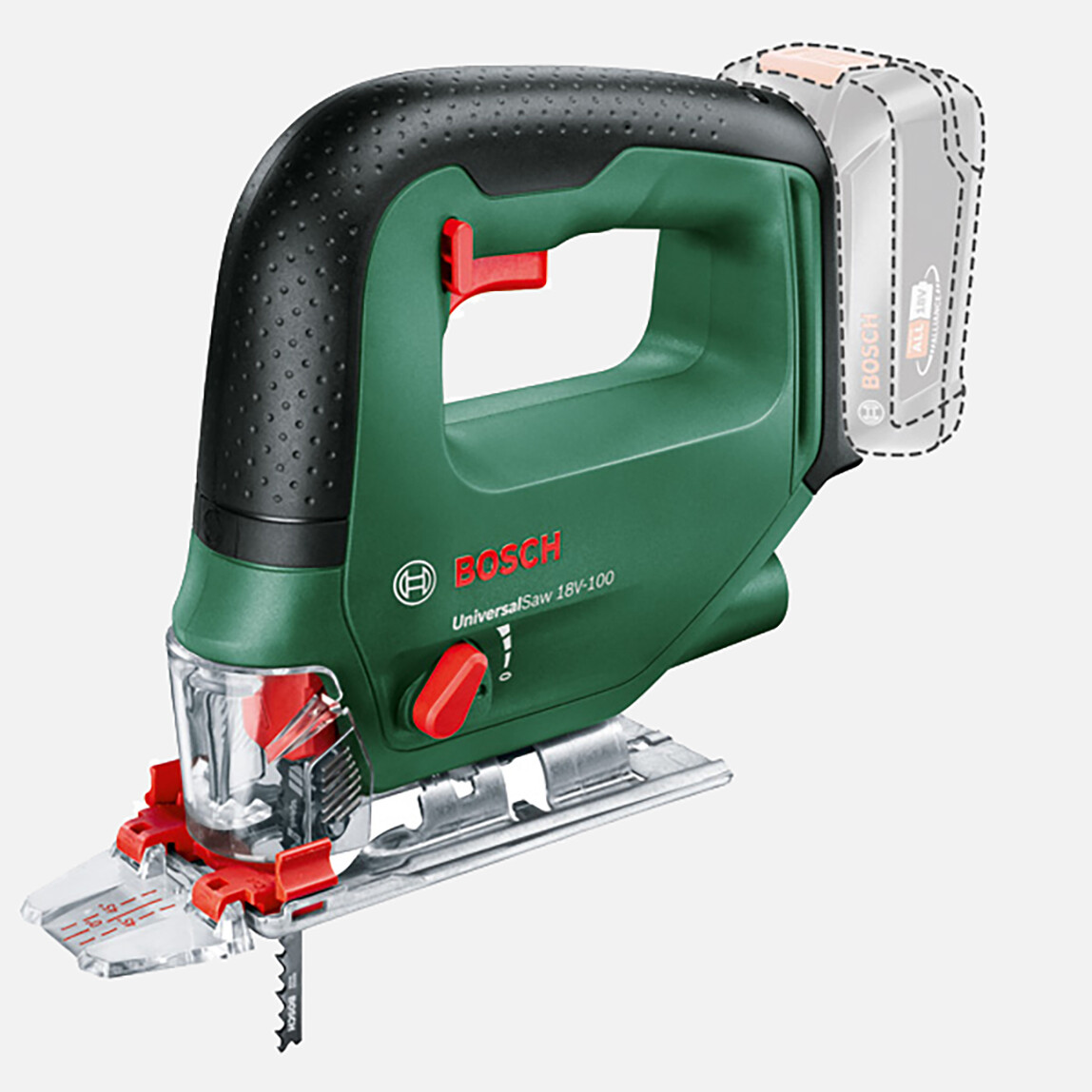    Boschuniversalsaw 18V-100 Akülü Dekupaj Testere -Solo (Akü ve Şarj Cihazı Dahil Değildir.) 