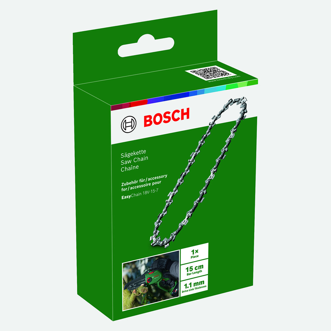    Bosch Ağaç Kesme Yedek Zinciri 15 cm 