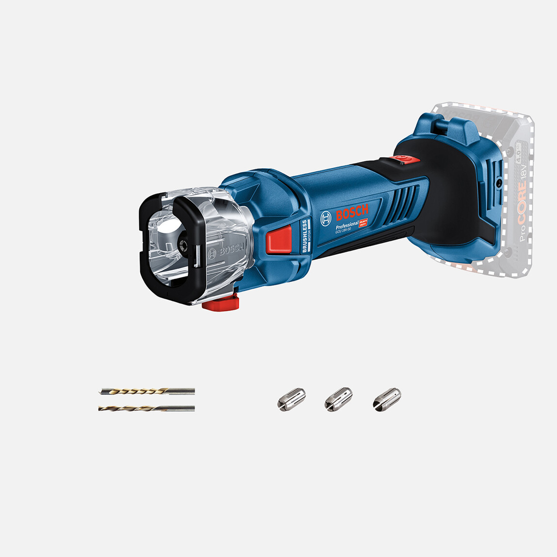    Bosch Gcu 18V-30 Solo Kuru Levha Kesici (Akü ve Şarj Cihazı Dahil Değildir.) 