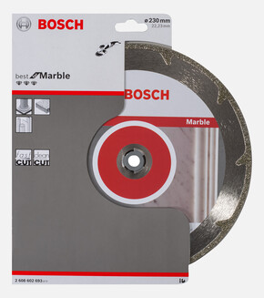 Bosch Best Serisi Mermer İçin Elmas Kesme Diski 230 mm_1