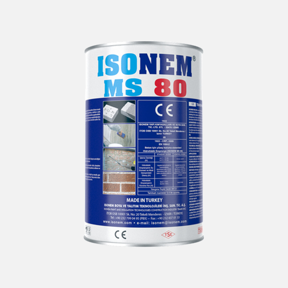 Isonem 3,5 L MS 80 Dış Cephe Şeffaf Su Yalıtımı_0