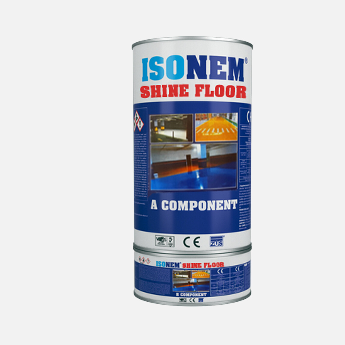    İsonem 2,25 KG Shine Floor A+B Set 