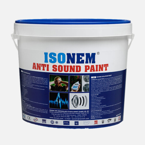 İsonem 5 LT Anti Sound Paint Ses Yalıtım Boyası Beyaz