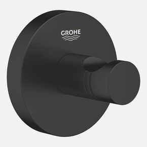 Grohe Start Siyah Bornoz Askısı