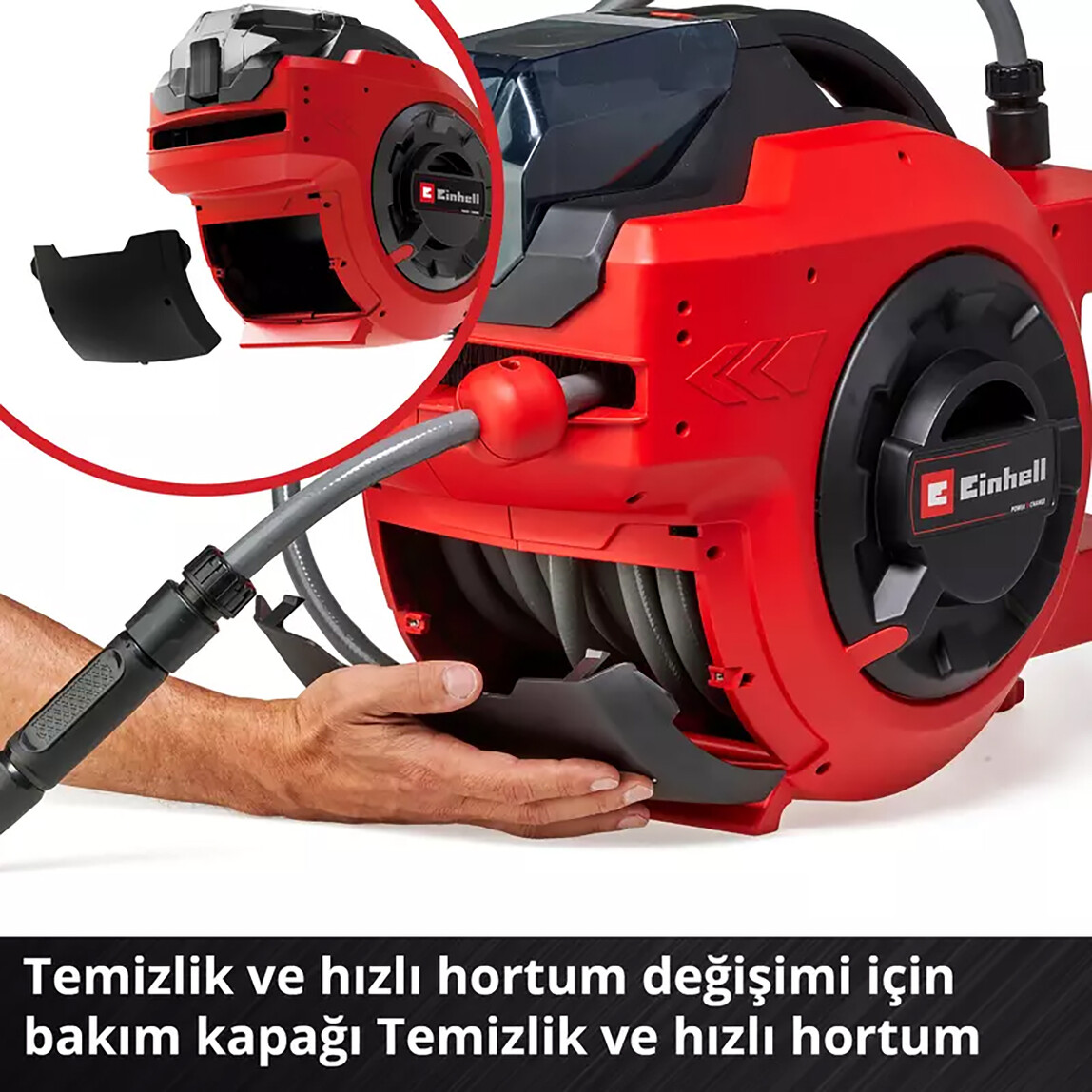    Einhell GE-HR 18/30 LI Solo Hortum Makarası 