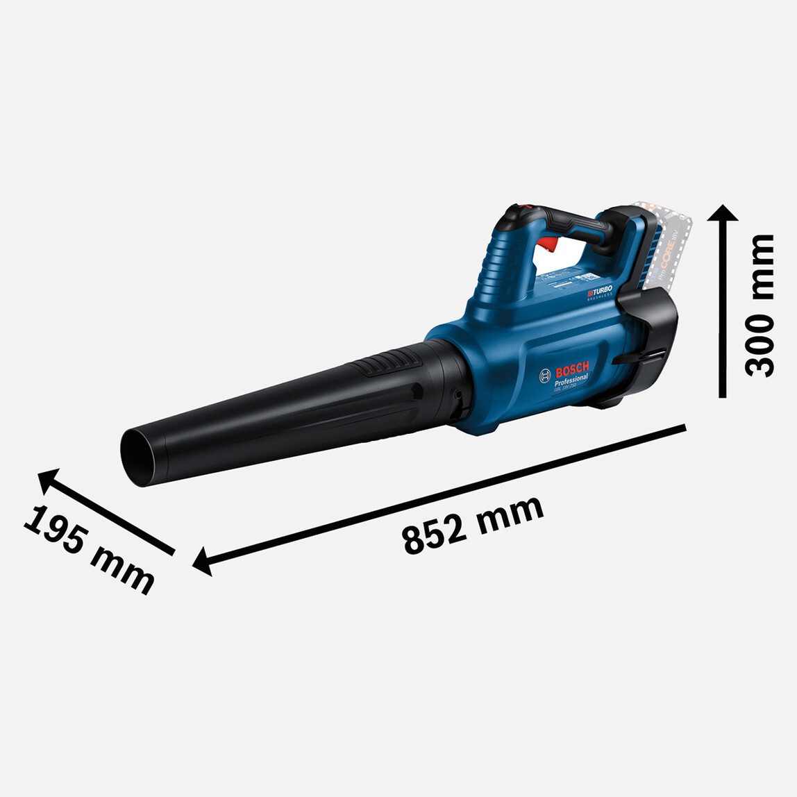    Bosch GBL 18V-750 Profesyonel Akülü Yaprak Üfleme Makinesi 
