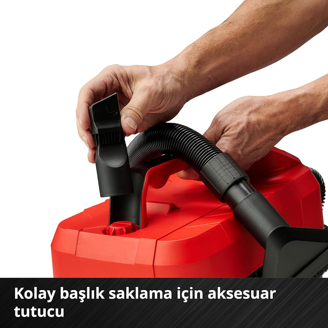    Einhell TE-VC 18/10 Li Solo Akülü Islak/Kuru Süpürge 