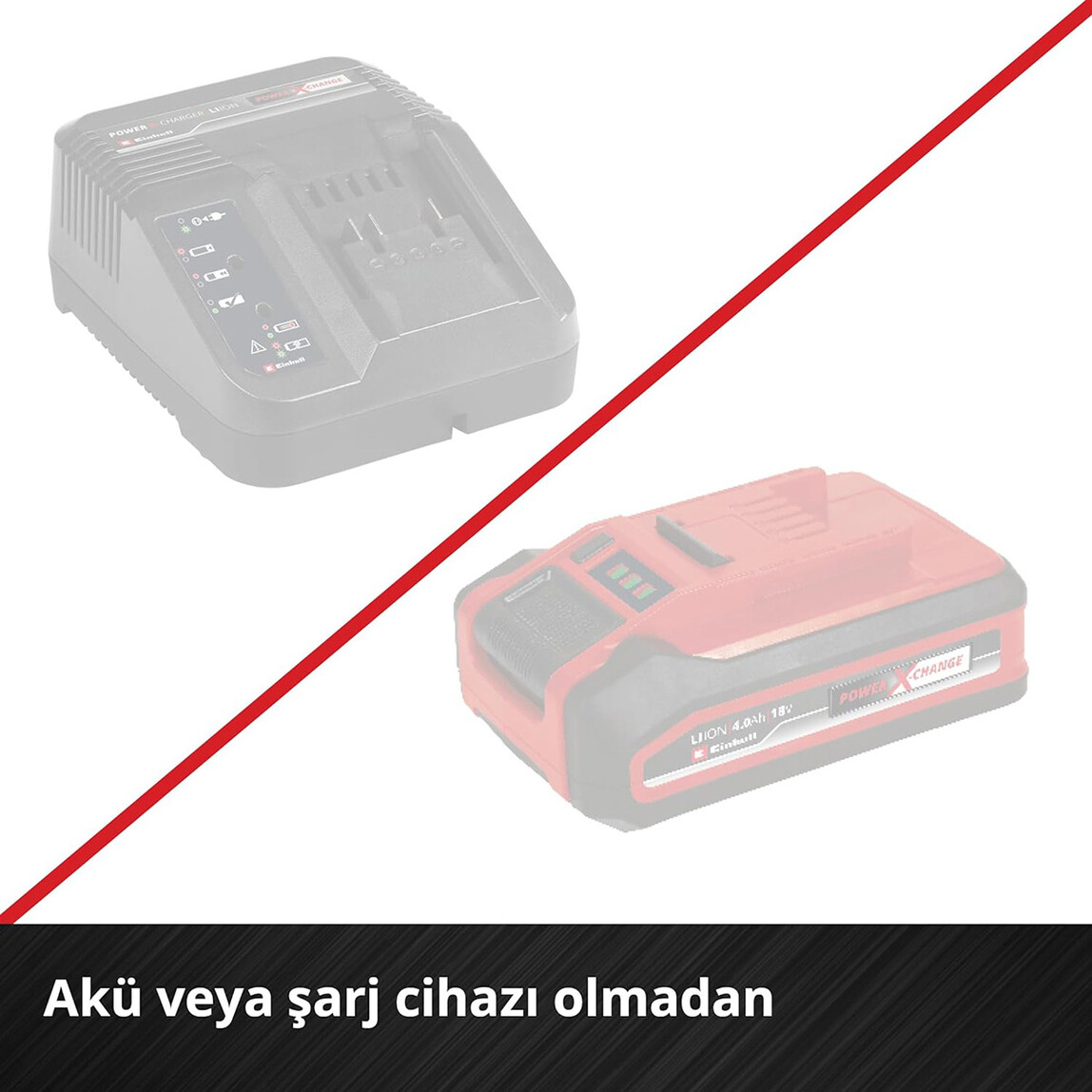    Einhell TE-VC 18/10 Li Solo Akülü Islak/Kuru Süpürge 