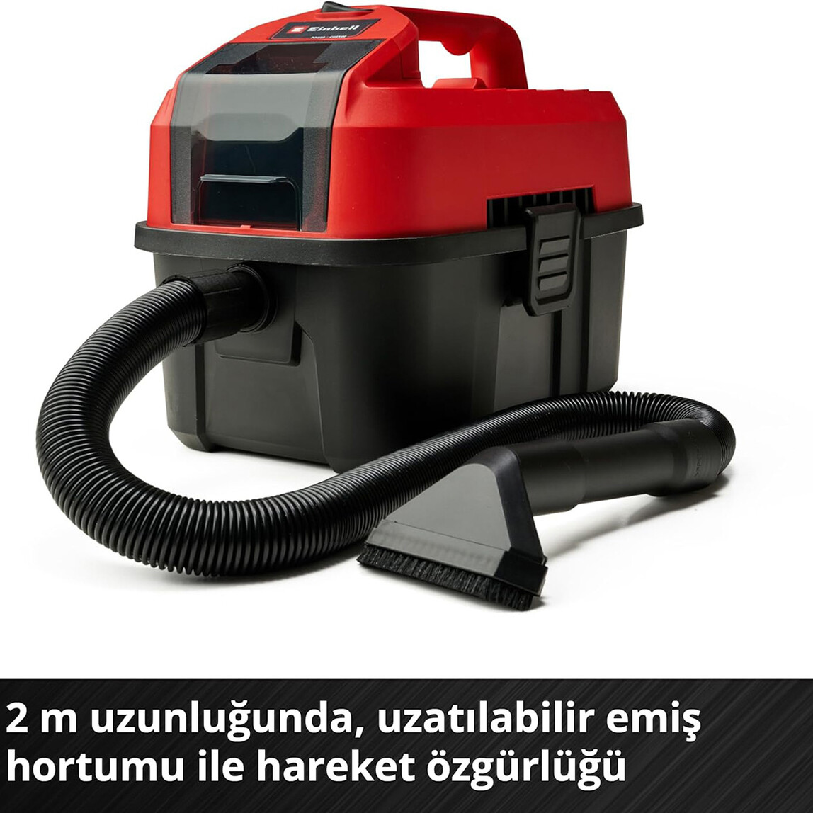    Einhell TE-VC 18/10 Li Solo Akülü Islak/Kuru Süpürge 