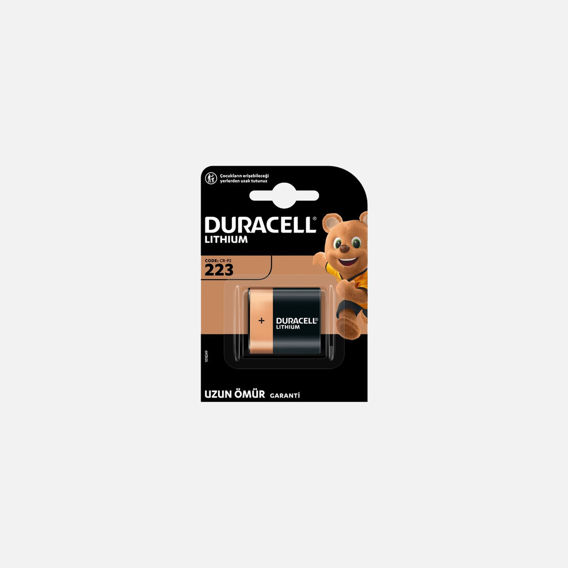 Duracell Tekli Güçlü Lityum 223 Fotoğraf Pili_0