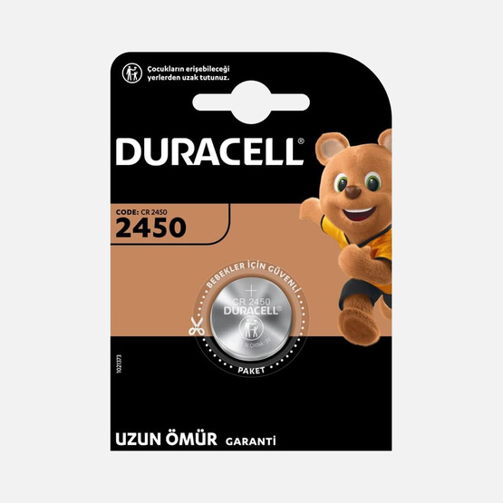 Duracell 2450 Lityum Düğme 3V Tekli Pil